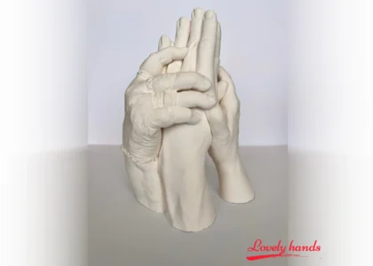 Lovely Hands Handbeeld vier personen zonder kleur